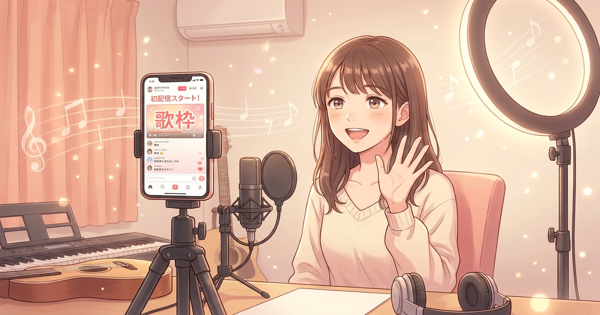 ColorSingの始め方｜登録から配信までの5ステップ