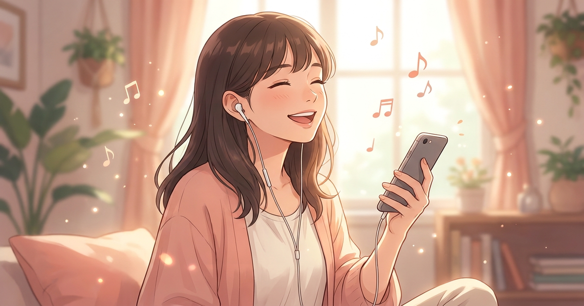 歌配信は、実はスマホ1台から始められます