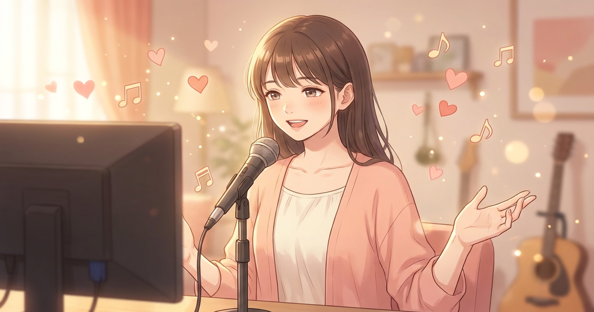 歌・演奏の配信を楽しんでもらうコツ