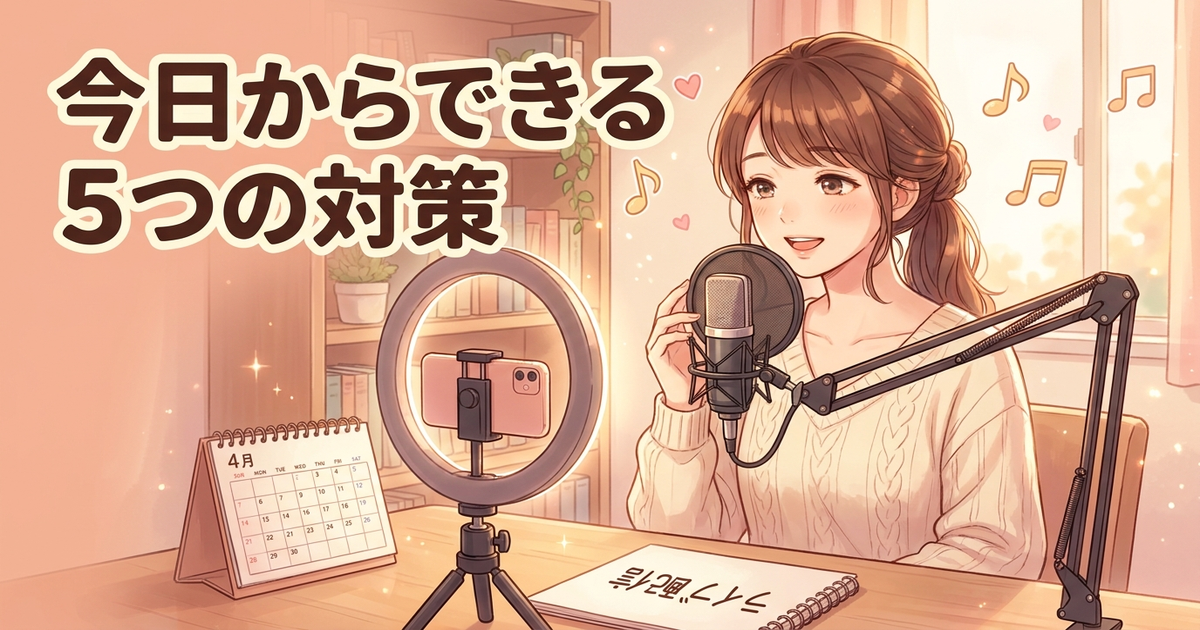 TikTok LIVEで今日からできる対策